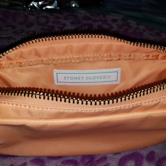 NWT Stoney clover Lane Peach Small Bag - Picture 4 of 6